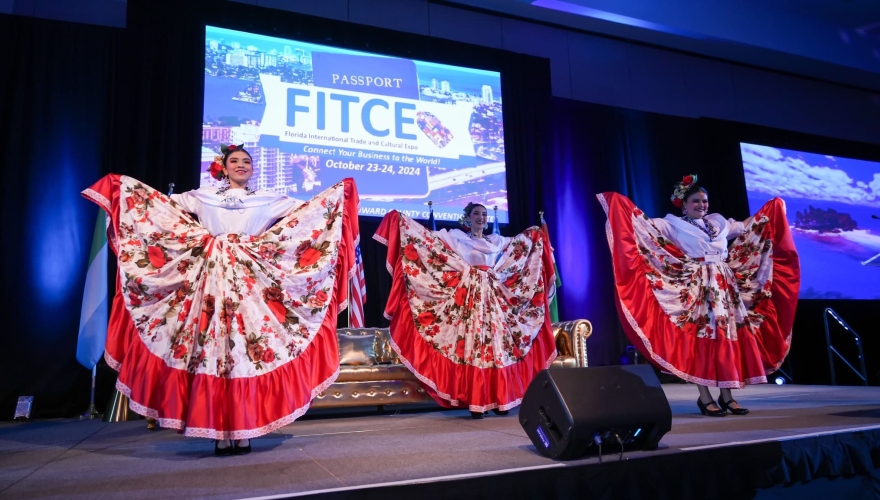 El grupo de danza folclórica Yarugua